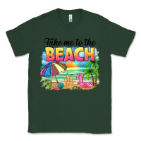 Sports Green take me to the beach Classic Tee - NancyCooperArtShop