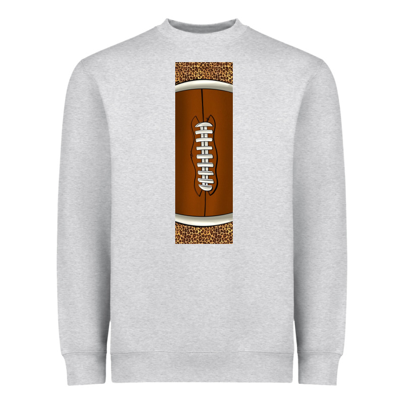 American Football With Leopard Pen Wraps Heavyweight Sweatshirt by BundleAndBundleShop | Teevron