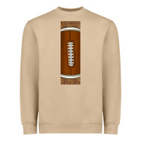 Mushroom american football with leopard pen wraps Heavyweight Sweatshirt - BundleAndBundleShop