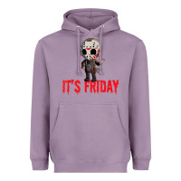 Lavender Funny Friday 13th Funny Halloween Horror Heavyweight Hoodie - lanVoArt