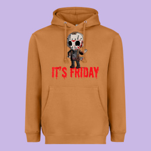 Funny Friday 13th Funny Halloween Horror Heavyweight Hoodie Designed By Lanvoart