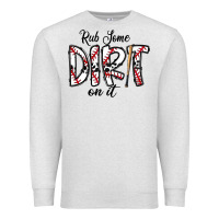 Oatmeal Heather rub somedirt on it baseball Premium Sweatshirt - CowhideDigitalArt
