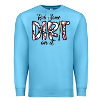 Ocean Blue rub somedirt on it baseball Premium Sweatshirt - CowhideDigitalArt