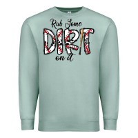 Seafoam rub somedirt on it baseball Premium Sweatshirt - CowhideDigitalArt