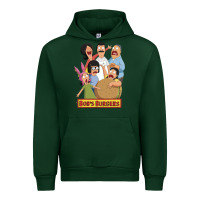 Forest Green bobs family portrait Urban Hoodie - lanVoArt
