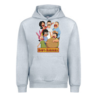 Heather Grey bobs family portrait Urban Hoodie - lanVoArt