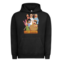 Pigment Black bobs family portrait Urban Hoodie - lanVoArt