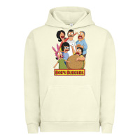 Pigment Pistachio bobs family portrait Urban Hoodie - lanVoArt