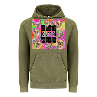 Vintage Olive straight outta fucks to give Vintage Hoodie - TumblerDesignByShophia