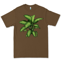 Cacao Dumb Cane Premium Tee - LillyAllenDesigns