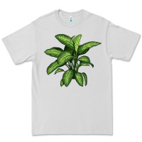 Dove Grey Dumb Cane Premium Tee - LillyAllenDesigns