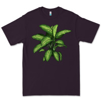 Plum Dumb Cane Premium Tee - LillyAllenDesigns