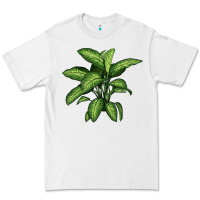 White Dumb Cane Premium Tee - LillyAllenDesigns
