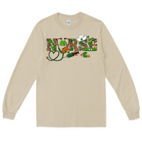 Mushroom st patrick's day nurse Long Sleeve Tee - RanaPortraitStore