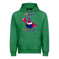 Emerald Funny Men Are You Feeling It Now Mr Krabs Gifts For Music Fans 1 Urban Hoodie - lanVoArt