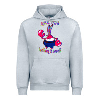 Heather Grey Funny Men Are You Feeling It Now Mr Krabs Gifts For Music Fans 1 Urban Hoodie - lanVoArt