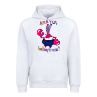 White Funny Men Are You Feeling It Now Mr Krabs Gifts For Music Fans 1 Urban Hoodie - lanVoArt