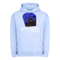 Pigment Grape Ice 1886 Crescent Hotel Eureka Springs Arkansas USA Halloween Haunted Bat  Urban Hoodie - lanVoArt