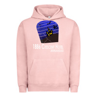 Pigment Salmon 1886 Crescent Hotel Eureka Springs Arkansas USA Halloween Haunted Bat  Urban Hoodie - lanVoArt