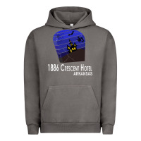 Pigment Tornado 1886 Crescent Hotel Eureka Springs Arkansas USA Halloween Haunted Bat  Urban Hoodie - lanVoArt
