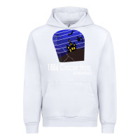 White 1886 Crescent Hotel Eureka Springs Arkansas USA Halloween Haunted Bat  Urban Hoodie - lanVoArt