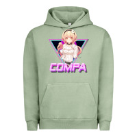 Pigment Oil Green hyperdimension neptunia (compa aesthetic) Urban Hoodie - lanVoArt