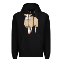 Black sheep Premium Hoodie - FaDigitalArtStudio