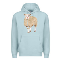 Blue Mist sheep Premium Hoodie - FaDigitalArtStudio
