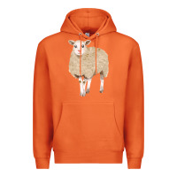Carrot sheep Premium Hoodie - FaDigitalArtStudio