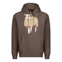 Coffee sheep Premium Hoodie - FaDigitalArtStudio