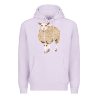 Lilac sheep Premium Hoodie - FaDigitalArtStudio
