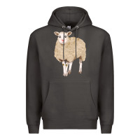 Smoke sheep Premium Hoodie - FaDigitalArtStudio