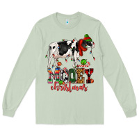 Matcha mooey christmas cow Long Sleeve Tee - CowGirlArtShop