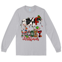 Moon Dust mooey christmas cow Long Sleeve Tee - CowGirlArtShop