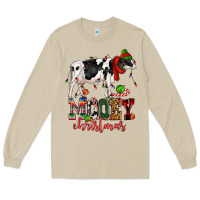 Mushroom mooey christmas cow Long Sleeve Tee - CowGirlArtShop