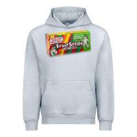 Heather Grey old school fruit stripe gum Urban Hoodie - lanVoArt