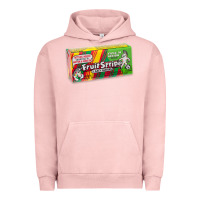 Pigment Salmon old school fruit stripe gum Urban Hoodie - lanVoArt
