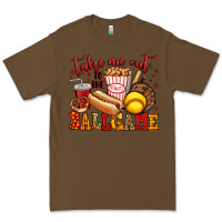Cacao take me out to the ball game softball Premium Tee - Jasminsmagicworld
