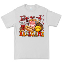 Dove Grey take me out to the ball game softball Premium Tee - Jasminsmagicworld