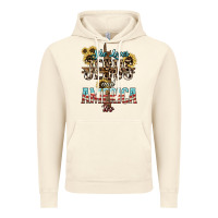 Vintage Artic She loves Jesus and America too sunflower Vintage Hoodie - HowdyJamesFarm