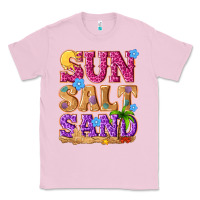 Bubblegum Pink sun salt sand summer Classic Tee - NancyCooperArtShop