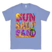 Colony Blue sun salt sand summer Classic Tee - NancyCooperArtShop