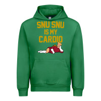 Emerald Futurama Snu Snu Is My Cardio GIFT Urban Hoodie - lanVoArt