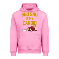 Fuchsia Pink Futurama Snu Snu Is My Cardio GIFT Urban Hoodie - lanVoArt