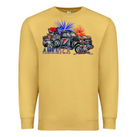 Antique Gold america Premium Sweatshirt - SublimationCraftShop