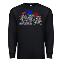 Black america Premium Sweatshirt - SublimationCraftShop