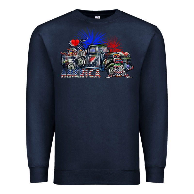 America Premium Sweatshirt by SublimationCraftShop | Teevron