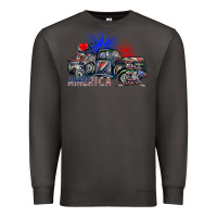 Smoke america Premium Sweatshirt - SublimationCraftShop