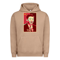 Pigment Burro chairman xi jinping chinese communist party president china patriotic Urban Hoodie - lanVoArt