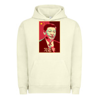 Pigment Pistachio chairman xi jinping chinese communist party president china patriotic Urban Hoodie - lanVoArt